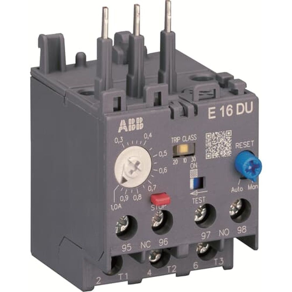 ABB Elektronisches Überlastrelais 1SAX111001R1102 Typ E16DU-1.0 