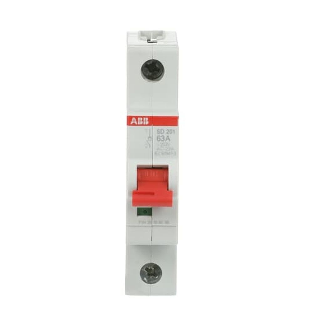 ABB Schalter für Reiheneinbau 2CDD281101R0063 Typ SD201/63 