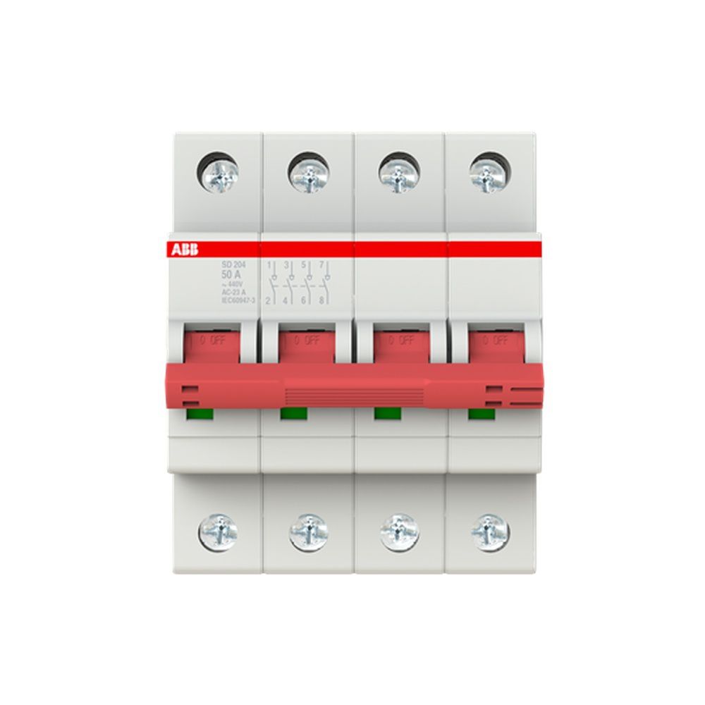 ABB Schalter für Reiheneinbau 2CDD284101R0050 Typ SD204/50 