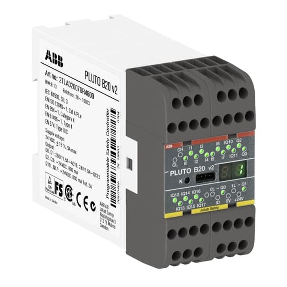 ABB SPS Grundgerät 2TLA020070R4600 Typ PLUTO B20 V2 