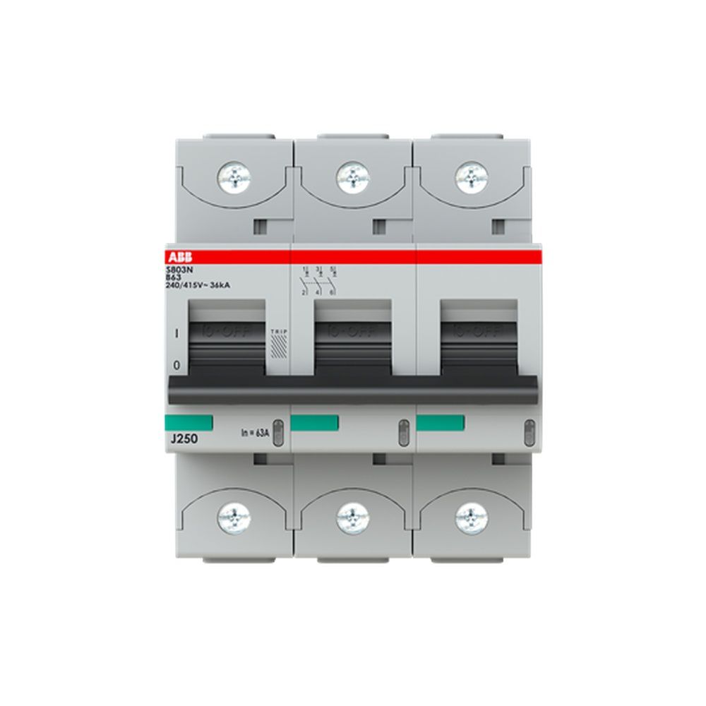 ABB Leitungsschutzschalter 2CCS893001R0635 Typ S803N-B63 