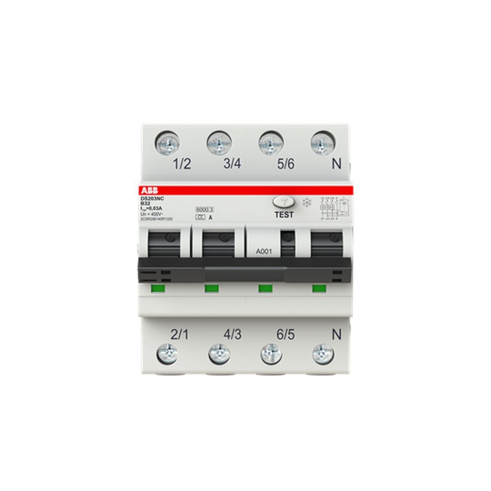 ABB Kombination FI Schalter Leitungsschutzschalter 2CSR256140R1325 Typ DS203NCA-B32/0,03 