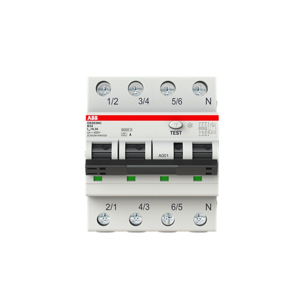 ABB Kombination FI Schalter Leitungsschutzschalter 2CSR256140R3325 Typ DS203NCA-B32/0,3 