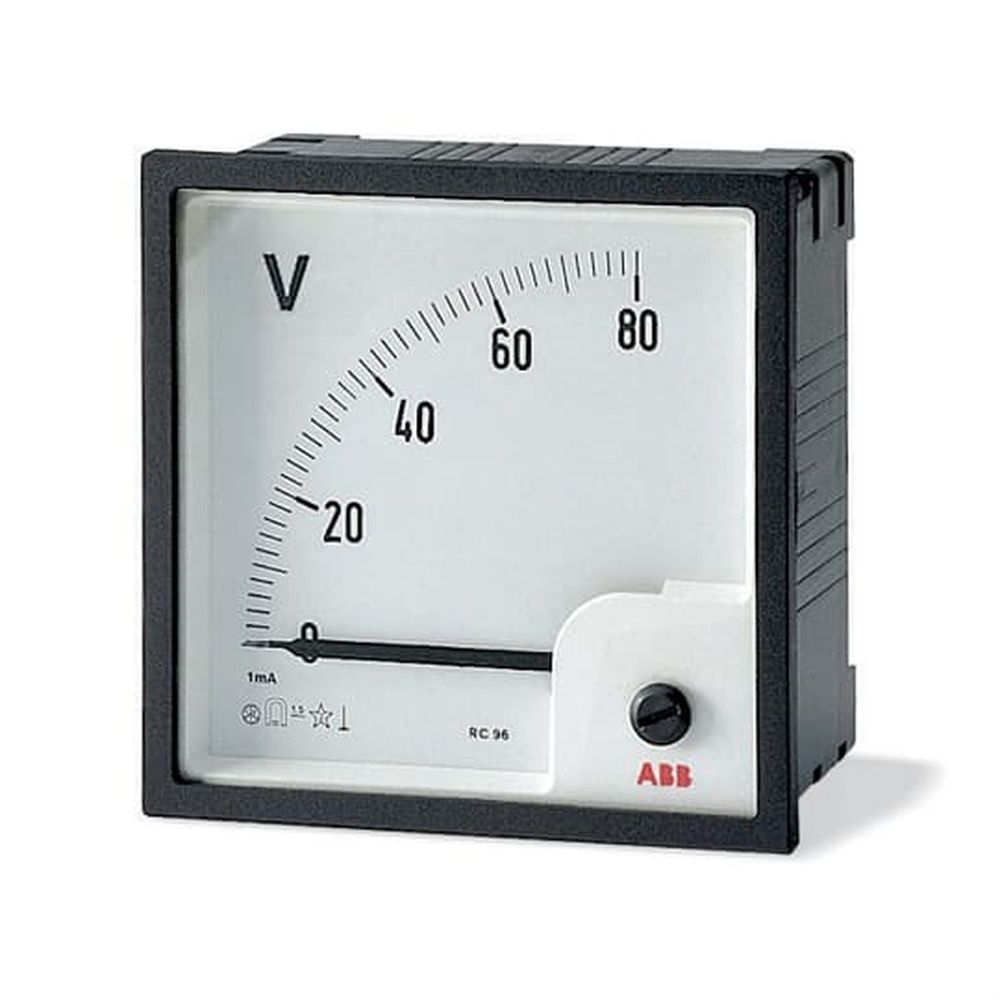 ABB Einbau Voltmeter 2CSG112180R4001 Typ VLM-1-250/72 