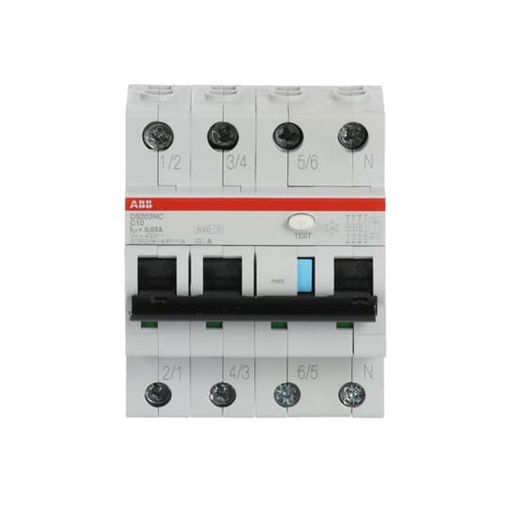 ABB Kombination FI Schalter Leitungsschutzschalter 2CSR256140R1104 Typ DS203NCA-C10/0,03 