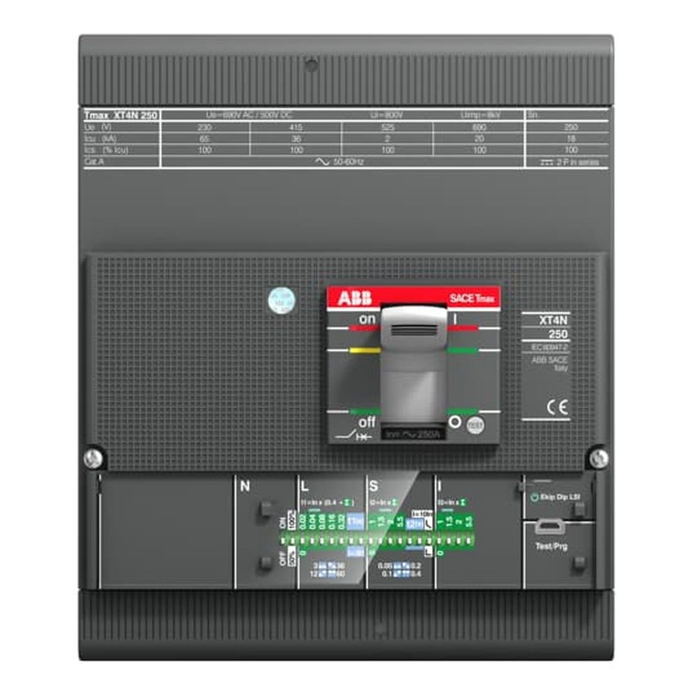 ABB Leistungsschalter für Trafo Generator und Anlagenschutz 1SDA068145R1 Typ XT4N 160 EKIP LS/I 