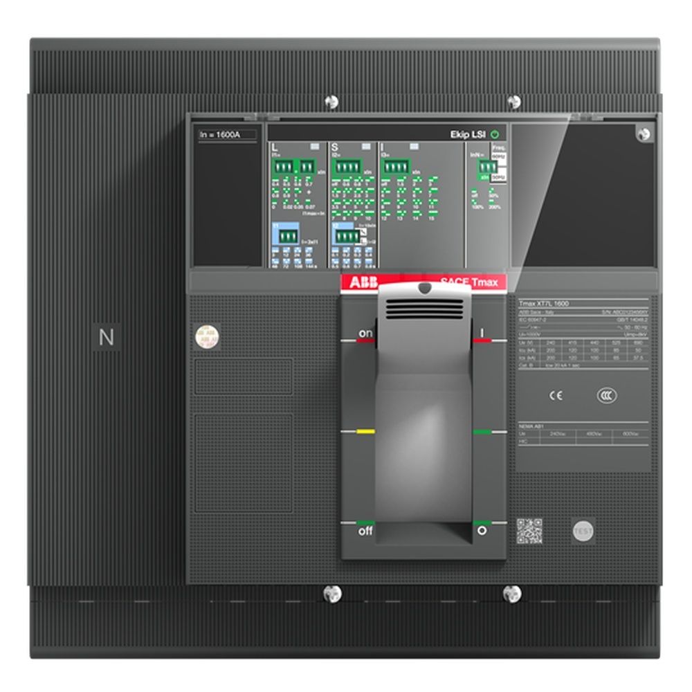 ABB Leistungsschalter für Trafo Generator und Anlagenschutz 1SDA101150R1 Typ XT7S 800 EKIP G DI 