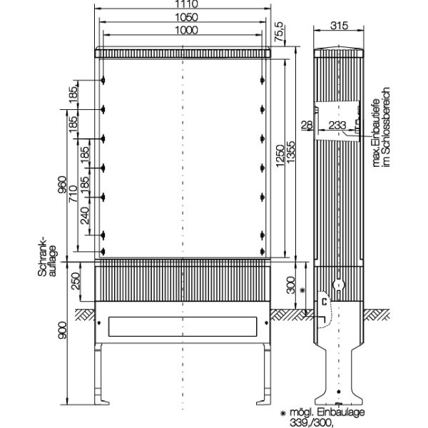 ABN Kabelverteilerschrank SL132VT