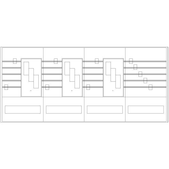 ABN Sammelschienen Feld PAR464N