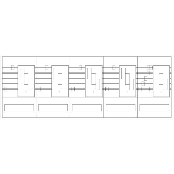 ABN Sammelschienen Feld PAR563N