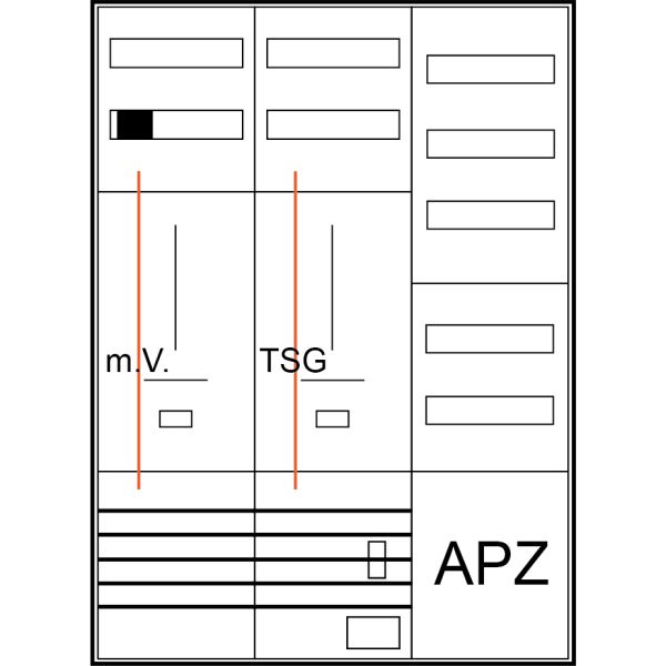 ABN Zählerschrank S37ZA710Z 