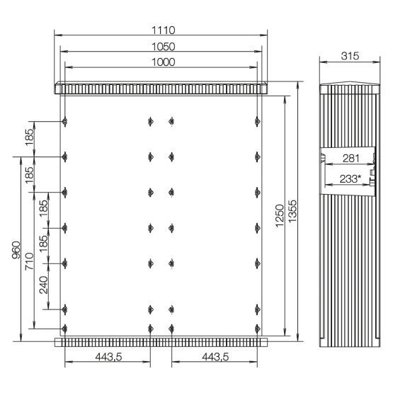 ABN Kabelverteilerschrank SL132