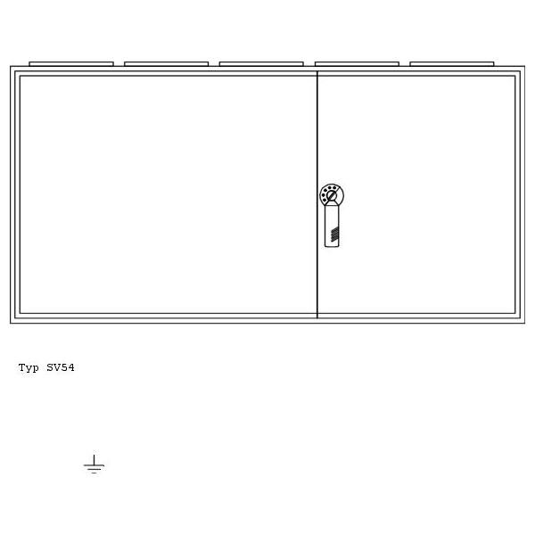 ABN Wandgehäuse SV54