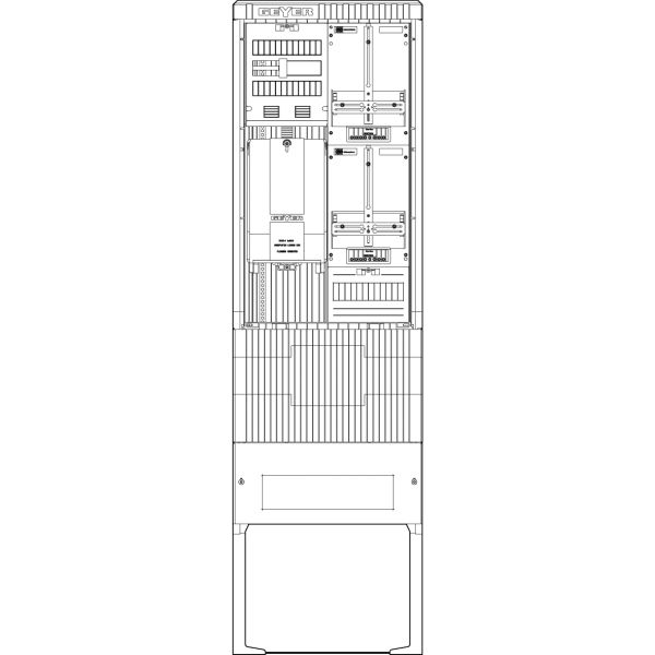 ABN Zähleranschluss Säule SZ205ZZ1412 