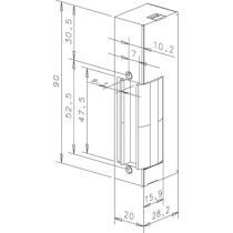 Assa Abloy Elektro Türöffner 9334--------E91 EAN Nr. 4042203140905