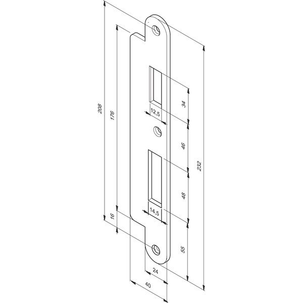 Assa Abloy Schließblech Z09XSBL-02----1 EAN Nr. 4042203191020