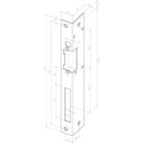 Assa Abloy Schließblech -------06340-04 EAN Nr. 4042203001091