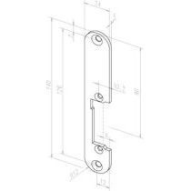 Assa Abloy Schließblech -------18502-04 EAN Nr. 4042203174764