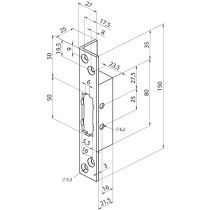 Assa Abloy Winkelschließblech Z29-SBL-3-----1 EAN Nr. 4042203439580