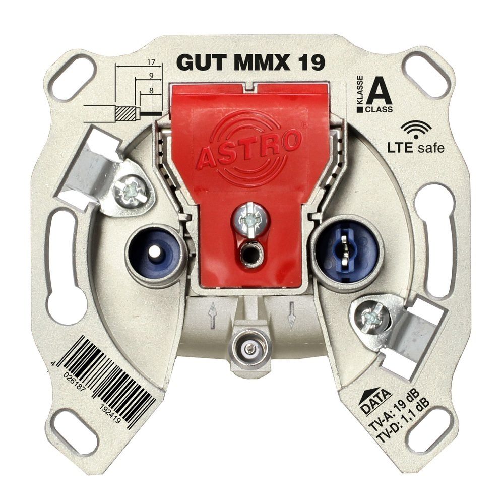 Astro Durchgangsdose 541490 Typ GUTMMX19