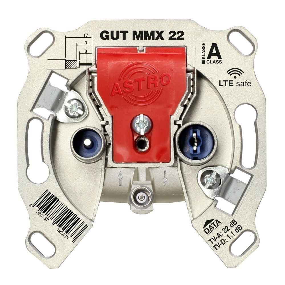 Astro Durchgangsdose 541420 Typ GUTMMX22