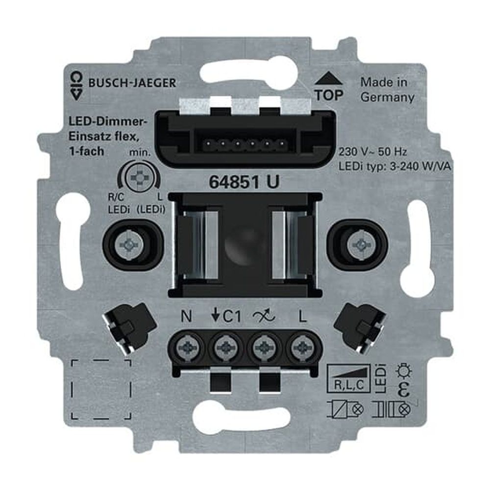 Busch-Jaeger Universal Dimmer Einsatz 64851 U Nr. 2CKA006500A0012