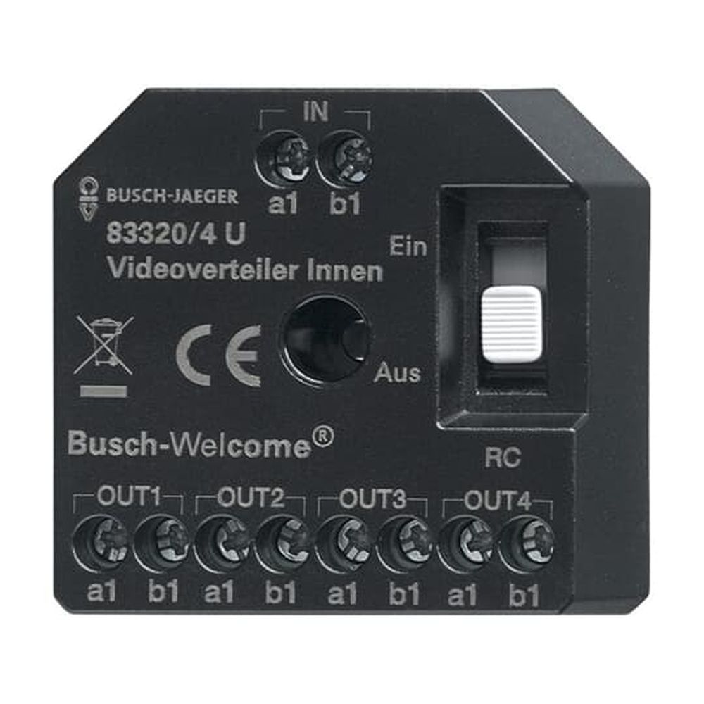 Busch-Jaeger Videoverteiler Innen 83320/4 U Nr. 2CKA008300A0508