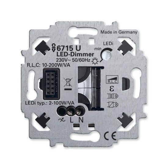 Busch-Jaeger LED Dimmer 6715 U Nr. 2CKA006710A0003