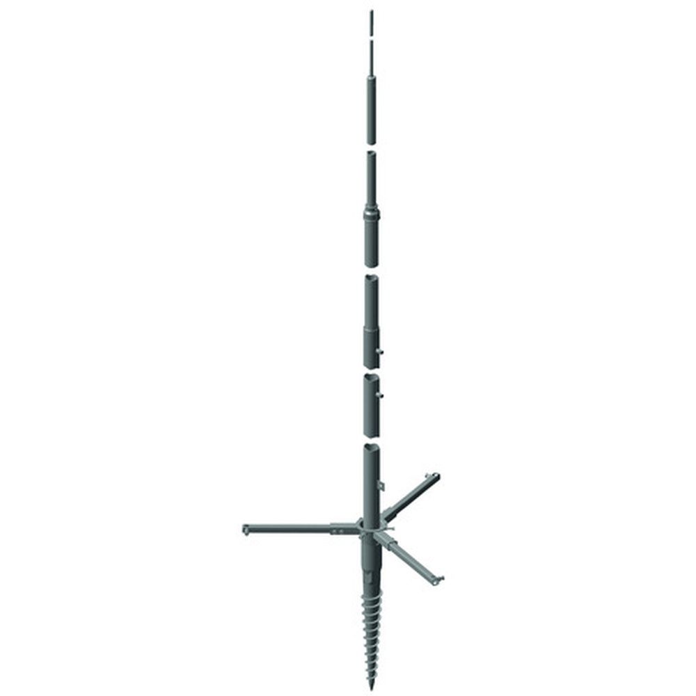 Dehn + Söhne Tele Blitzschutzmast 103123 Typ TBM 8M SCFU STTZN AL 