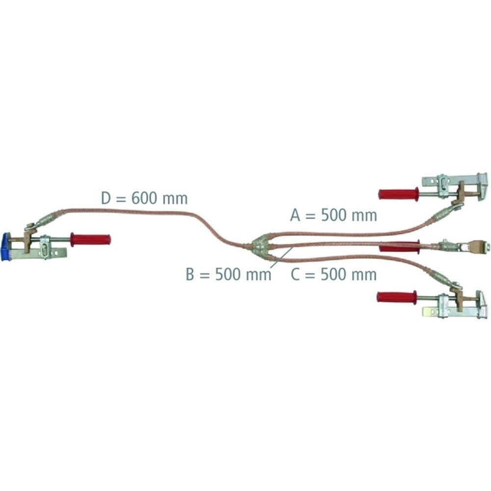 Dehn + Söhne Kurzschließvorrichtung VP6YV4T Typ EKV3 50IS ZK VP6YV4T 