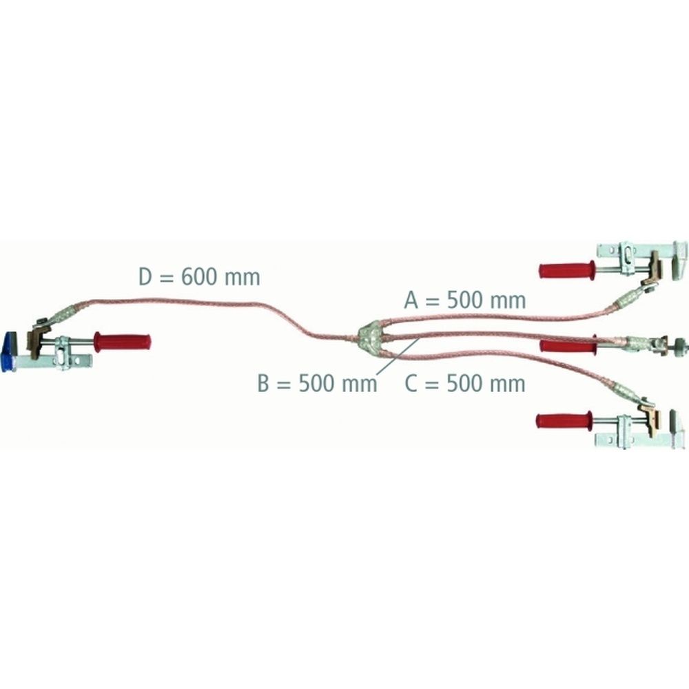 Dehn + Söhne Kurzschließvorrichtung VQKTK4T Typ EKV3 25BS ZK VQKTK4T 