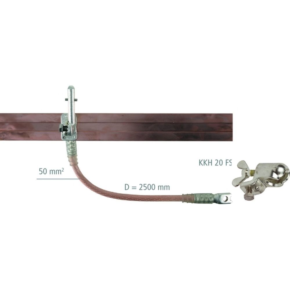 Dehn + Söhne Kurzschließschiene VV7M6CQ Typ KSX SQ C MS VV7M6CQ 