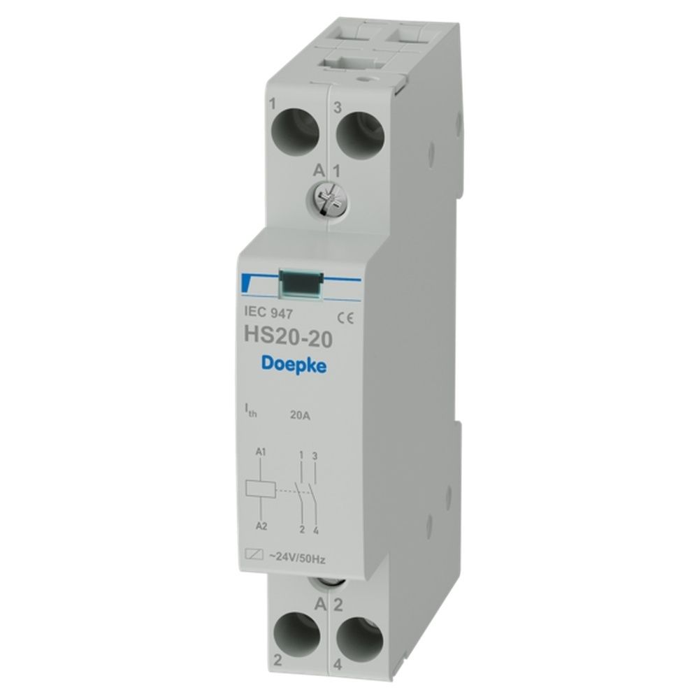 Doepke Installationsschütz 09980401 Typ HS20-20 24V