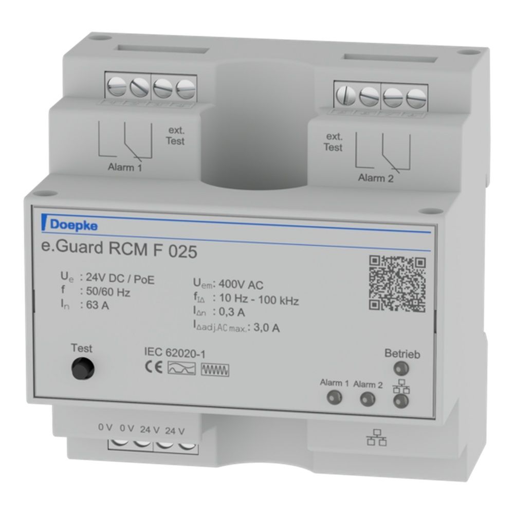 Deopke Differenzstrommonitor 09346367 Typ e.Guard RCM F 025