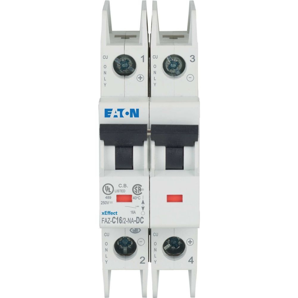 Eaton Leitungsschutzschalter 120644 Typ FAZ-C16/2-NA-DC 