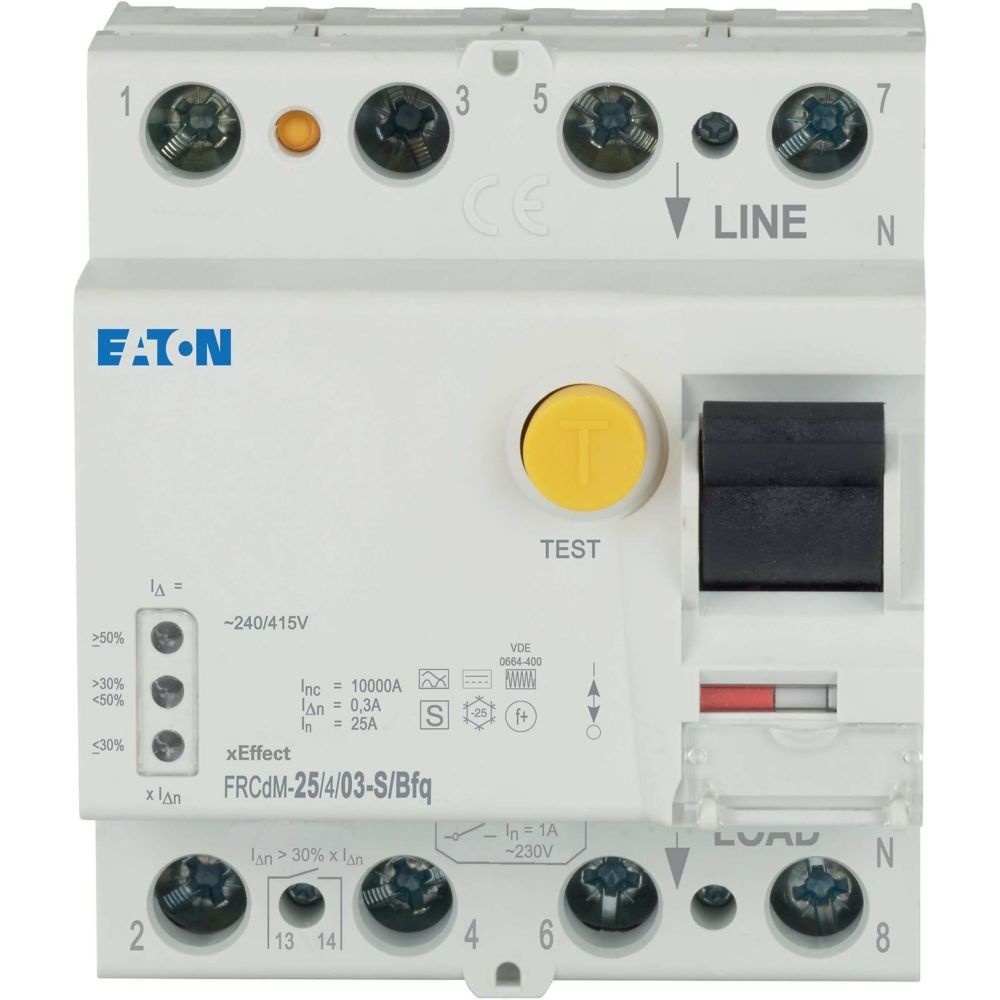 Eaton Digitaler FI Schalter 167908 Typ FRCDM-25/4/03-S/BFQ 