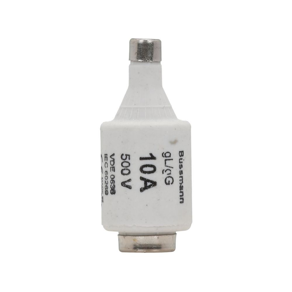 Eaton Sicherungseinsatz 10D27 Typ FUSE-D2 10A T GL/GG 500VAC E27 Preis per VPE von 25 Stück