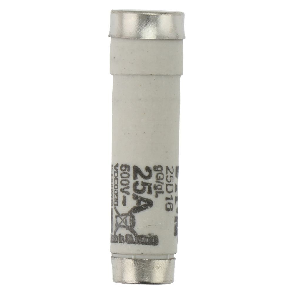 Eaton Sicherungseinsatz 25D16 Typ FUSE-D1 25A T GL/GG 500VAC E16 Preis per VPE von 10 Stück