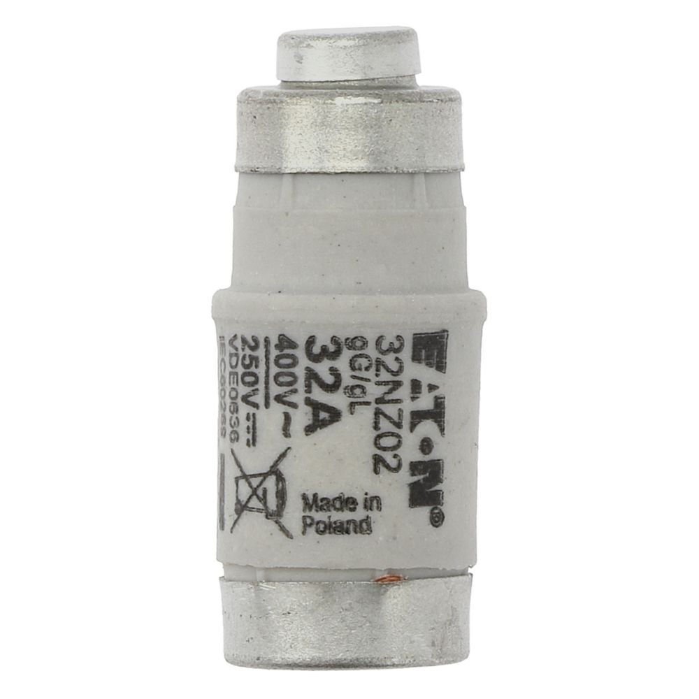 Eaton Sicherungseinsatz 32NZ02 Typ FUSE 32A D02 GG 400VAC Preis per VPE von 10 Stück