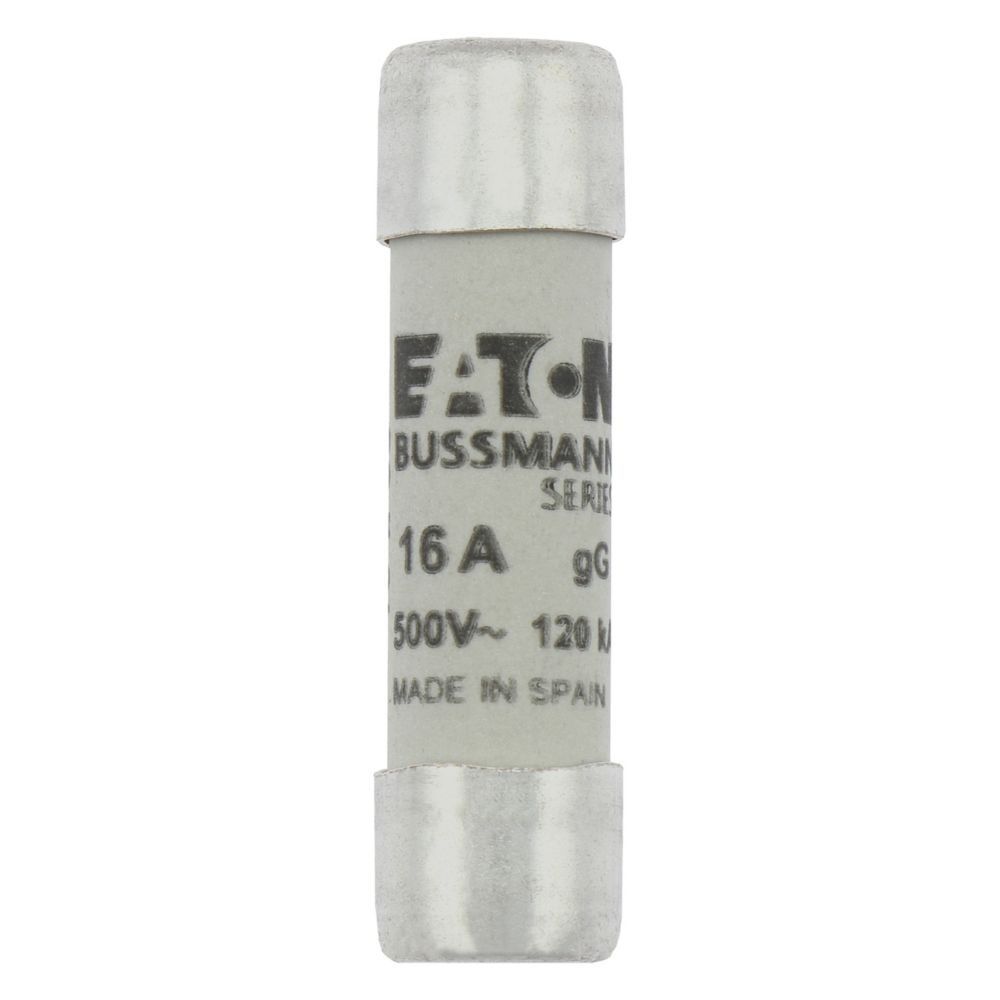 Eaton Sicherungseinsatz C10G16 Typ CYLINDRICAL FUSE 10 x 38 16A GG 500V AC Preis per VPE von 10 Stück