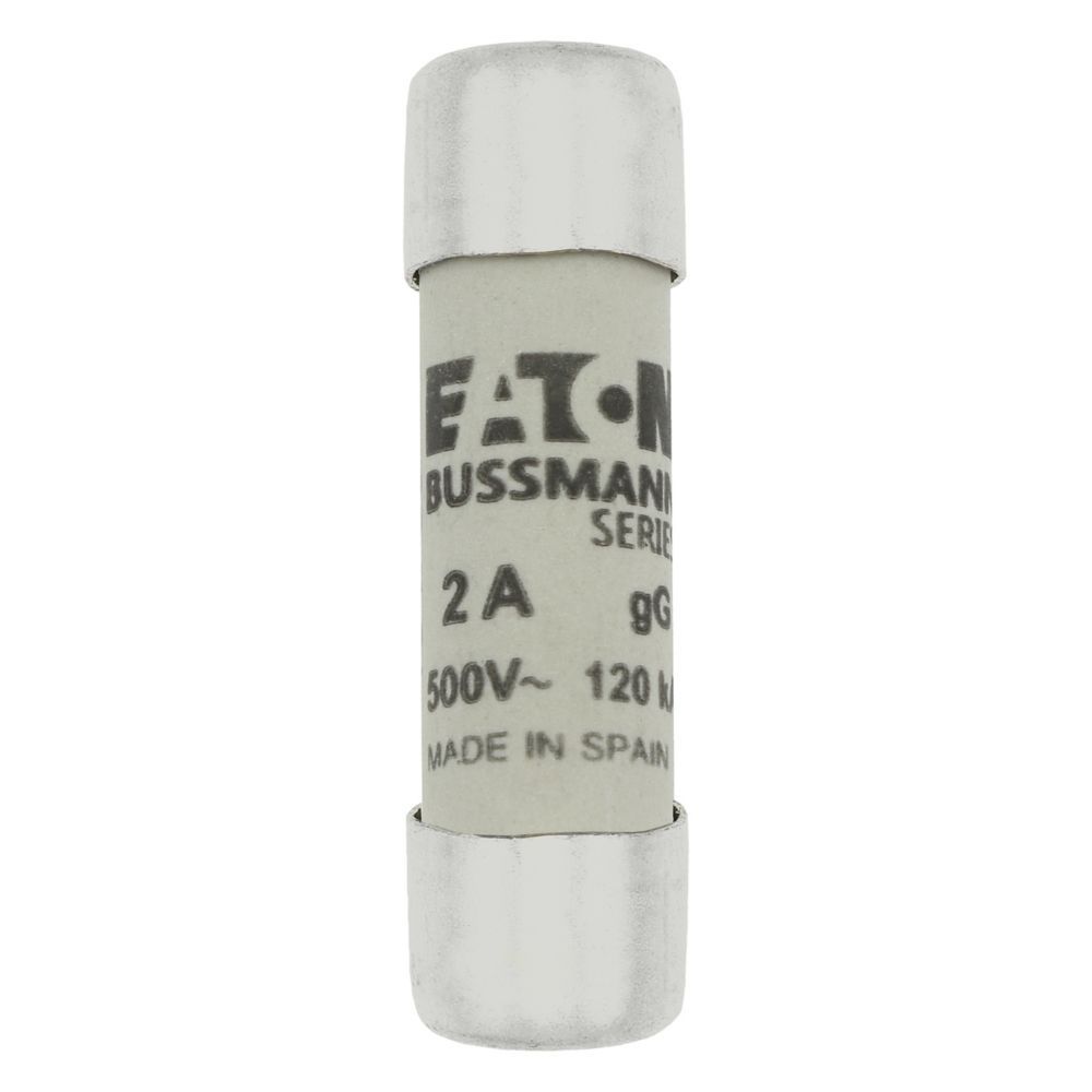 Eaton Sicherungseinsatz C10G2 Typ CYLINDRICAL FUSE 10 x 38 2A GG 500V AC Preis per VPE von 10 Stück