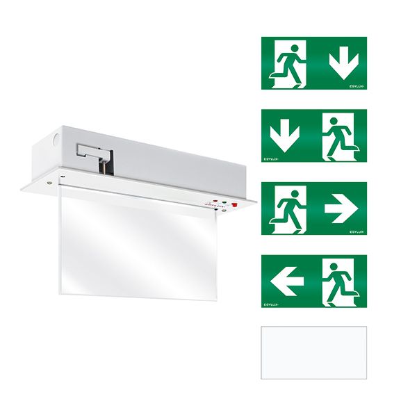 ESYLUX Rettungszeichenleuchte EN10031656 Typ SLD EL LED 3h 32m IR SC/C RM