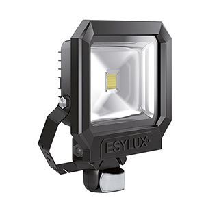 ESYLUX Strahler EL10810183 Typ AFL SUN LED 30W 5K schwarz Effizienzklasse A++ bis A