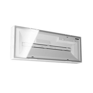 ESYLUX Rettungswegebeleuchtung EN10077067 Typ ELX 20 LEDi Flat 24-230VA weiss Effizienzklasse A++ bis A