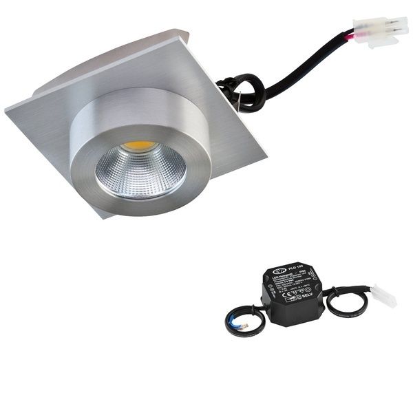 EVN LED Halbeinbau Deckenleuchte PC25N61402 Energieeffizienz A+