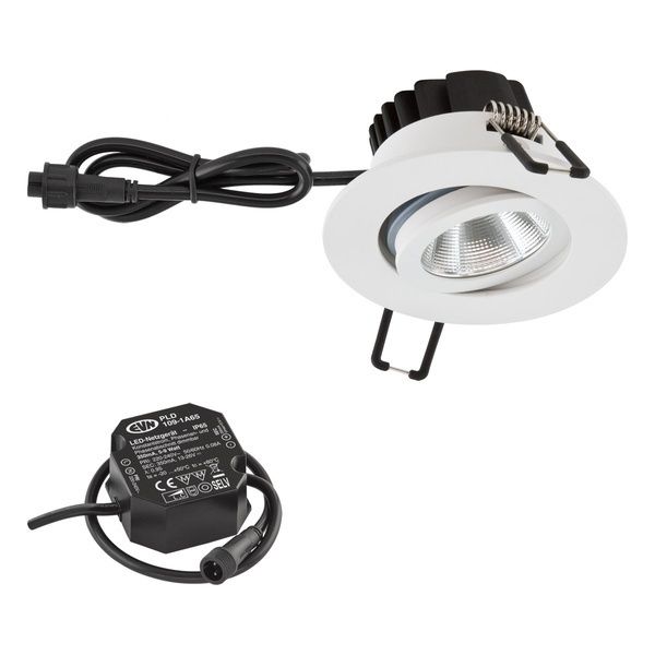 EVN LED Deckeneinbauleuchte PC650N601D2W