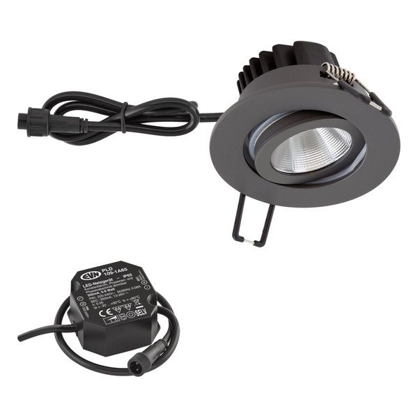 EVN LED Deckeneinbauleuchte PC650N616D2W