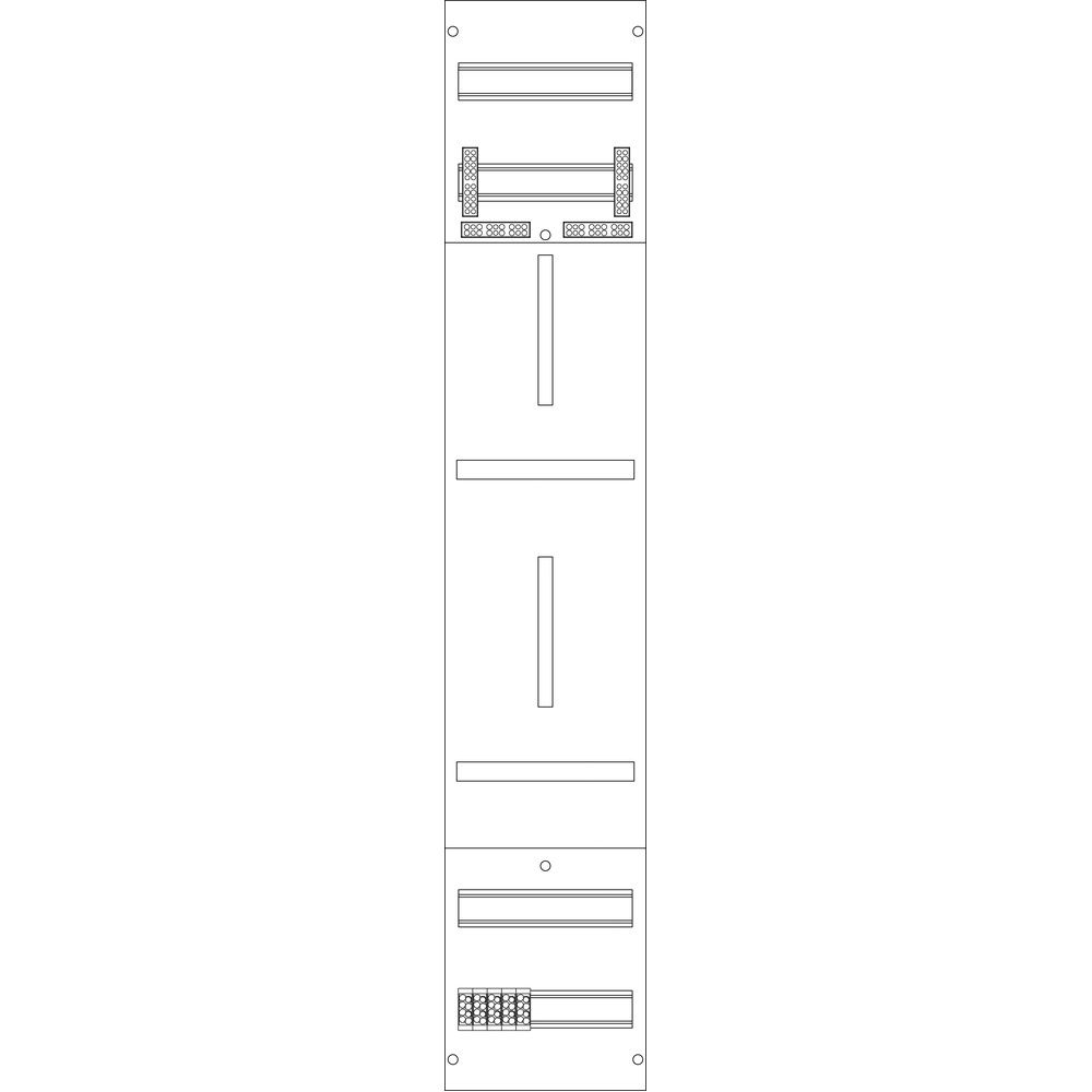 f-tronic Zählerfeld ZH6 Nr. 7120308 