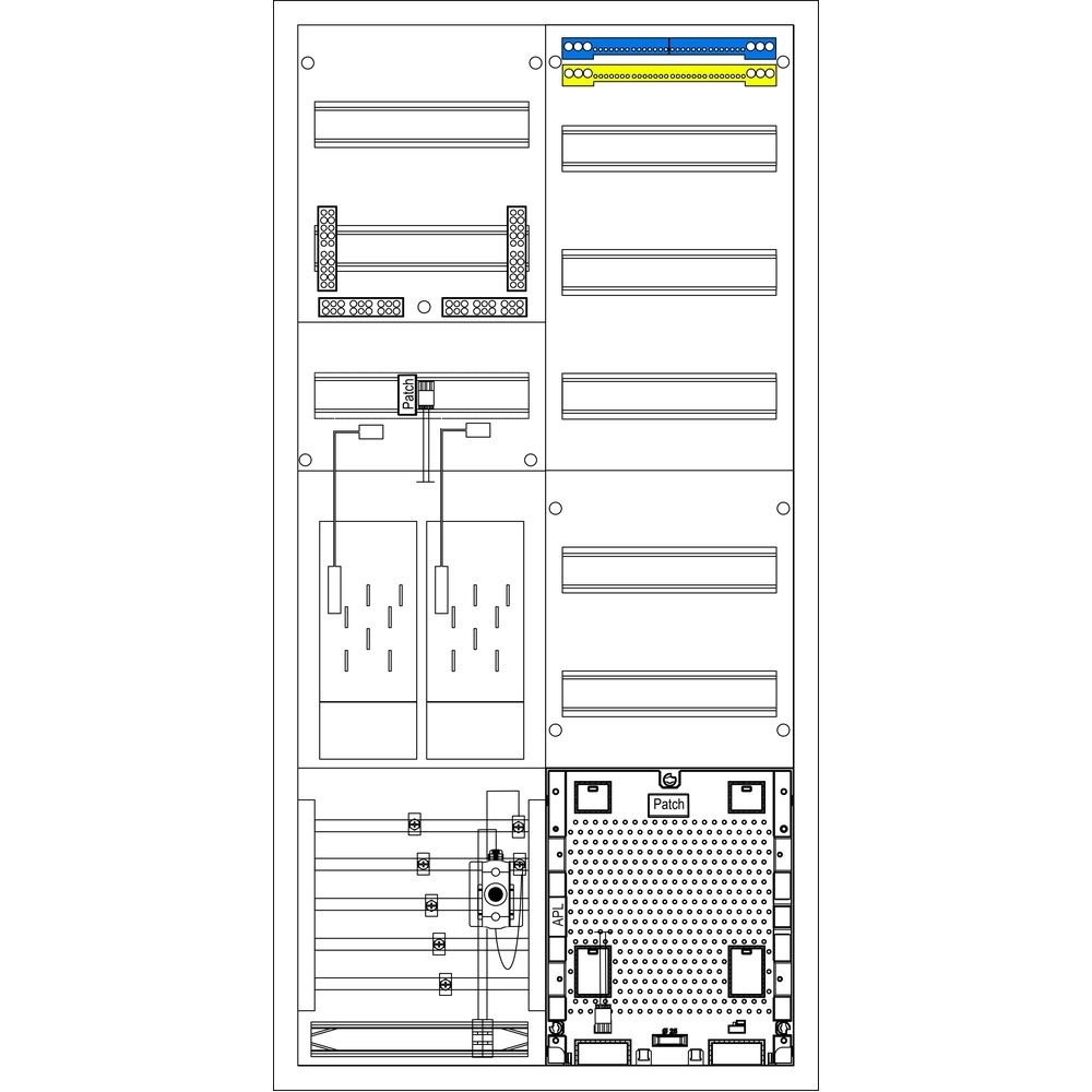 f-tronic Zählerschrank EHZ52APZ-TCEHZ Nr. 7120841 