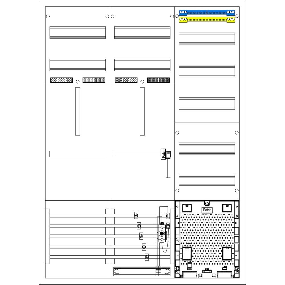 f-tronic Zählerschrank ZE116APZ-TCEHZ Nr. 7120745 